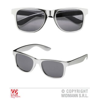 Sonnenbrille silber metallic Einheitsgröße