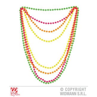 Perlenketten neon 4er Set