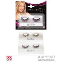 Wimpern mit Glitzer 3fach sortiert