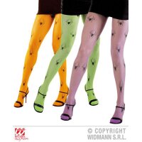 Strumpfhose neonfarben 3fach sortiert