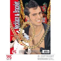 Schmuck-Set Rapper Kette & Armband