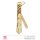 Krawatte gold mit Pailletten