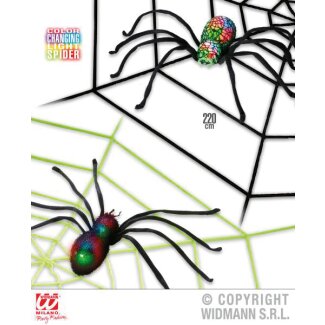 Deko Spinnennetz 220cm