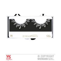 Wimpern Tattoo silber mit Kleber