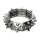 Armband Spike schwarz/silber