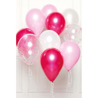 Luftballon Bouquet pink