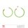Ohrringe neongrün