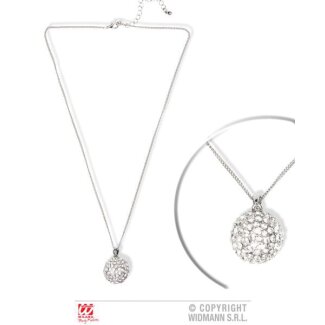 Kette mit Strasskugel