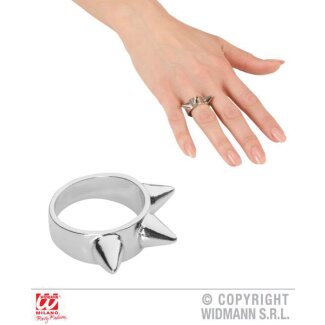 Ring mit 3 Spitzen silber