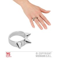 Ring mit 3 Spitzen silber