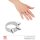 Ring mit 3 Spitzen silber