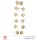 Kette Knoblauch 48 cm