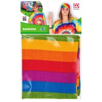 Bandana Regenbogen 55 x 55 cm Baumwolle