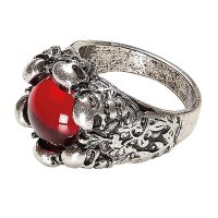 Ring mit Totenköpfen