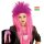 Perücke Punker neonpink