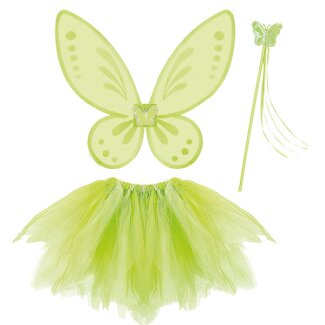 Kinderkostüm Märchenfee grün