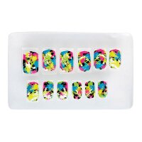 Fingernägel neon selbstklebend 12 Stück