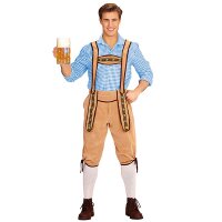 Lederhose Bayer Gr.M/L hellbraun