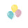 Luftballons Rainbow 25,4cm pastell 8er