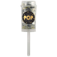 Confetti Popper 18,4cm Push Pop