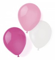 Luftballons Hot Pink 25,4 cm 8 Stück