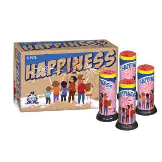 Fontänenfeuerwerk Happiness 4 Stück Kat.F1