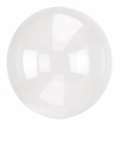 Folienballon Clearz Crystal Clear rund