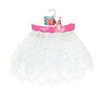 Tutu Glitzer weiß