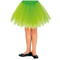 Tutu Glitzer grün 30 cm
