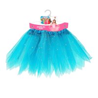 Tutu Glitzer türkis 30 cm