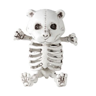 Deko Skelett Teddybär 15cm
