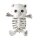 Deko Skelett Teddybär 15cm