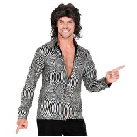Hemd 70s Disco Style Gr. XXL