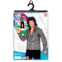 Hemd 70s Disco Style Gr. XXL