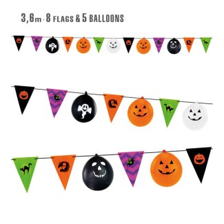 Girlande Halloween 3,6m