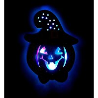 Wanddeko Kürbis LED 26x19cm