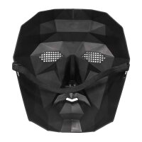 Maske Squid Game Anführer Polygon schwarz