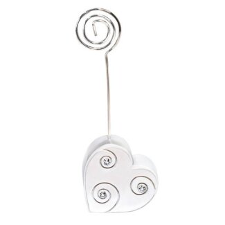 Tischkartenhalter Herz 10,8cm