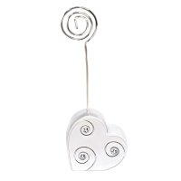 Tischkartenhalter Herz 10,8cm