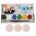 Schminkpalette 6 Farben Standard, Metall