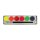 Schminkpalette 6 Farben Neon, Metall