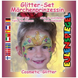 Schminkset Märchen-Prinzessin mit Glitzer