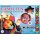 Schminkpalette Familie 8 Farben, Schwamm, Pinsel