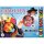 Schminkpalette Familie 8 Farben, Schwamm, Pinsel