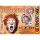 Schminkpalette Tiermasken 8 Farben, Schwamm, Pinsel