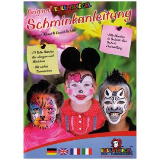 Schminkanleitung mit 19 Masken