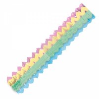 Mini Girlanden Rainbow 2 Stück, aus Papier