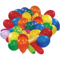 Luftballons Farben- und Formenmix 50er