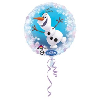 Folienballon Disney FROZEN Olaf rund