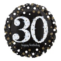 Folienballon Sparkling 30 D43cm